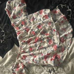 Floral Off the Shoulder Top